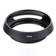 40.5 43 46 49 52 55 58 62 67mm Black Vented Curved Metal camera lens Hood for Leica M for Pentax