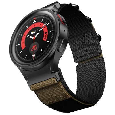 for Samsung Galaxy Watch 5 40mm 44mm Nylon Strap for Galaxy Watch 5 Pro 45mm Band for Galaxy Watch 4
