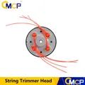 1pc Universal 4 Lines Bump Speed Feed String Trimmer Head Grass Trimmer Head For Gasoline Lawn Mower