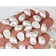 Micui Drop Pearl Beads ABS Half Pearls Flatback Scrapbooking Bead For Jewelry Making Resin