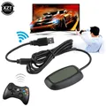 For Xbox 360 Wireless Gamepad PC Adapter USB Receiver Supports Win7/8/10 System For Microsoft