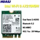 Huasj wifi 6 AX210 wifi 6e m.2 ngff 2400mbps para intel ax210ngw 2.4ghz/5g 802.11ax bluetooth 5.2