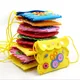 Children DIY Handmade Craft Kits Sew Your Own Purses Colorful EVA Foam Sewing Bags 3D Gem Crystal