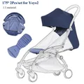 175° Stroller Hood&Seat Liner For Babyzen Yoyo Canopy Cover Cushion Fit YOYO2/YOYA Pram Sunshade 1:1