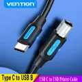 Vention USB C to USB Printer Cable for MacBook Pro Scanner Fax machine HP Canon Dell Samsung Printer