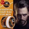 Professional Hair Wax Pomade Long-Lasting Hair Gel For Men Fluffy Hair Pomade Wax Keep Hair Oil Edge