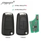 jingyuqin Car Remote PCF7941 Key for Opel/Vauxhall Astra H 2004-2009 Zafira B 2005-2013 PCF7946