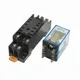 MY2P HH52P MY2NJ DPDTMiniature Coil Generalelectromagnetic intermediate relay switch withSocket Base