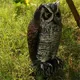 Large Great Horned Owl Decoy Bird Rodent Repellent Garden Yard Lawn Decor Crow Scarecrow Outdoor