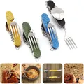 Multitool Folding Knife 6 In 1 Portable Pocket Swiss Knife Outdoor Survival Camping Utility Knife