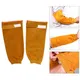 1 Pair Heat Resistant Cow Leather Work Welding Protective Safety Elastic Cuff Arm Protection