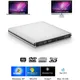 External Blu-Ray Burner Drive USB3.0 DVD Players 3D Slim Optical Drive Blu-Ray Writer Reader CD/DVD