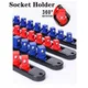 360° Swivel ABS Socket Organizer 1/4Inch 3/8Inch 1/2Inch Premium Quality Socket Clip Rail Holder