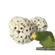 Bird Toys 3 Pieces Natural Sola Balls Soft Chew Shred Foraging Toy for Parrot Parrotlet Budgie Finch