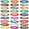 Nature Original Veins Agates Bracelets for Women 6 8mm Real Stripe Agates Chakra Beads Bracelets Men