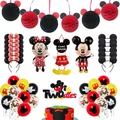 Minnie Mouse Mickey Mouse Theme Kids Birthday Party Decoration Children Baby Shower Supplies Balloon