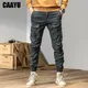 CAAYU Joggers Cargo Pants Men Casual Y2k Multi-Pocket Male Trousers Sweatpants Streetwear Techwear