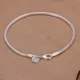 925 Sterling Silver 3MM Snake Chain Bracelets Factory Fashion Hot Top Quality Jewelry Charm Cute