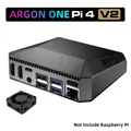 Argon One V2 Case for Raspberry Pi 4 Model B Aluminum Metal Shell with Power Switch Cooling Fan Heat