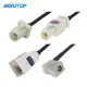 White Fakra B RAL 9001 Male Female RG174 Cable Radio Antenna Extension Cable RF Coaxial Pigtail for