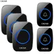 CACAZI Wireless Waterproof Doorbell 300m Range US EU UK AU Plug Home Intelligent Door Bell Chime 1 2