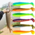 Silicone Soft Bait Fishing lure With Particles Fishing Bait 80MM120MM Pike Perch Fishing Artificial