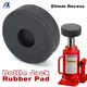 Rubber Bottle Jack Pad Protector Adapter Car Jacking Tool Pinch Weld Side Lifting Disk 20mm Hole For