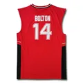 Zac Efron Troy Bolton East High School Wildcats No 14 Red Retro Basketball Jersey Men Stitched