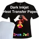 A4 light Dark Cotton Cloth DIY Iron Heat Press Print Paper T-shirt Inkjet Sublimation Printing Paper