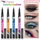 Black Liquid Eyeliner Waterproof Eyeliner Pencil 36H Long-Lasting Liquid Eye Liner Pen Quick-Dry No