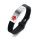 Vnox Engravable Medical Alert ID Bracelet DIABETES EPILEPSY ALZHEIMER'S ALLERGY SOS Women Men