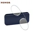 NONOR Legless Clip Nose Reading Glasses TR Men Eyeglasses Reading Mini Eyeglasses for Women Nose