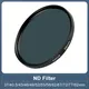 ND Filter Neutral Density Filter ND2 ND4 ND8 ND16 ND32 37mm 40.5mm 43mm 46mm 49mm 52mm 55mm 58mm