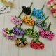 12 Pcs Stamen Sugar Handmade Artificial Flowers Cheap Wedding Decoration Diy Wreath Needlework Gift