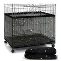 Universal Bird Cage Cover 360 Degrees Covering Bird Cage Mesh Net Elastic Birdcage Cover Soft Bird