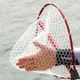 Anti-hook Silicone Fishing Net With Telescopic Aluminum Alloy Rod Outdoor Sports For Winter Fishing