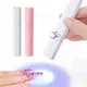 HALAIMAN Mini Portable Flashlight Nail Dryer Uv Led Lamp For Gel Nails Polish Drying Lamp Manicure