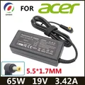 19V 3.42A 65W 5.5*1.7mm AC Laptop Charger Adapter For Acer Aspire 5315 5630 5735 5920 5535 5738 6920