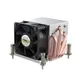 COOLSERVER R63 4 Heatpipe 2U Server CPU Cooler Workstation Computer Cooling Fan for Intel LGA2011