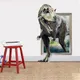 Hot 3D dinosaur wall sticker home decoration jurassic period animal movie poster wall stickers for