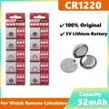 CR1220 Button Coin Cell Battery For Watch Car Remote Key ECR1220 GPCR1220 5012LC 3V CR 1220 Lithium