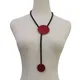 YD&YDBZ New Style Aluminum Round Metal Short Necklace For Women Vintage Silicone Foam Statement
