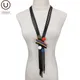 UKEBAY New Long Tassel Necklaces Women Designer Handmade Luxury Pendant Necklace Rubber Jewelry Wood