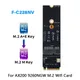 Wireless M.2 A+E Key Slot To M.2 M Key Wifi Bluetooth Adapter For Intel AX200 9260 bcm94352Z Card