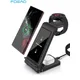 3 in 1 Wireless Charger for Samsung S23 Ultra/S22/S21/S20/Note 20/Z Flip 4/Z Fold 4 Fast Charging