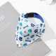 Adjustable Pet Scarf Saliva Towel Dog Bandanas Cat Dog Printed Washable Bow Ties Collar Pet Bibs