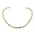 MANILAI Simple Solid Metal Torques Collar Choker Necklace For Women Rigid Gold Color Chocker
