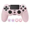 New Pink Soft Silicone Protective Case For PS4 Controller Skin Gamepad Case Cover Video Games
