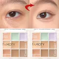 Professional 9Colors Concealer Palette Covers Acne Dark Circles Waterproof Moisturize Lasting Face