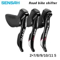 SENSAH Road Bike Shifter 16/18/20 Speed Bike Shifter 2x7 2x8 2x9 2x10 Speed Brake Lever for Shimano